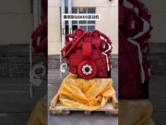 مجموعة محركات الديزل كاملة من الخشب مع نظام العادم QSK50